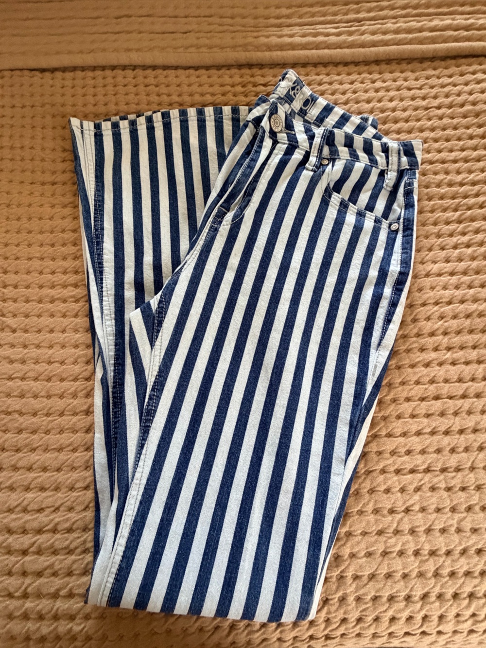 Rock&Roll Blue & White Jean